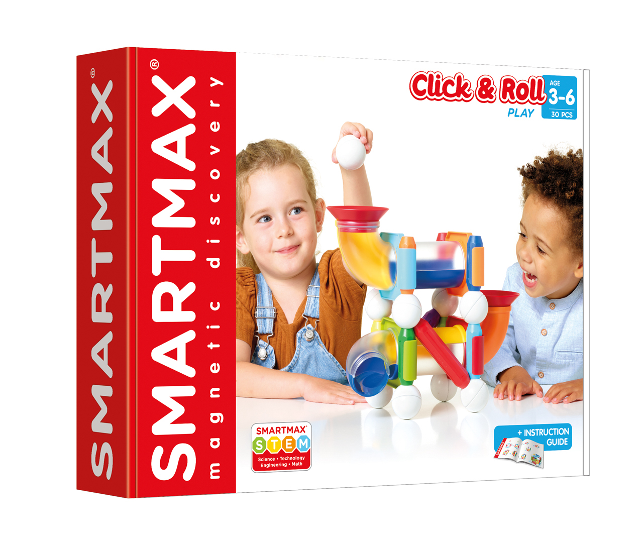 Smartmax Magnetic Bricks Click & Roll