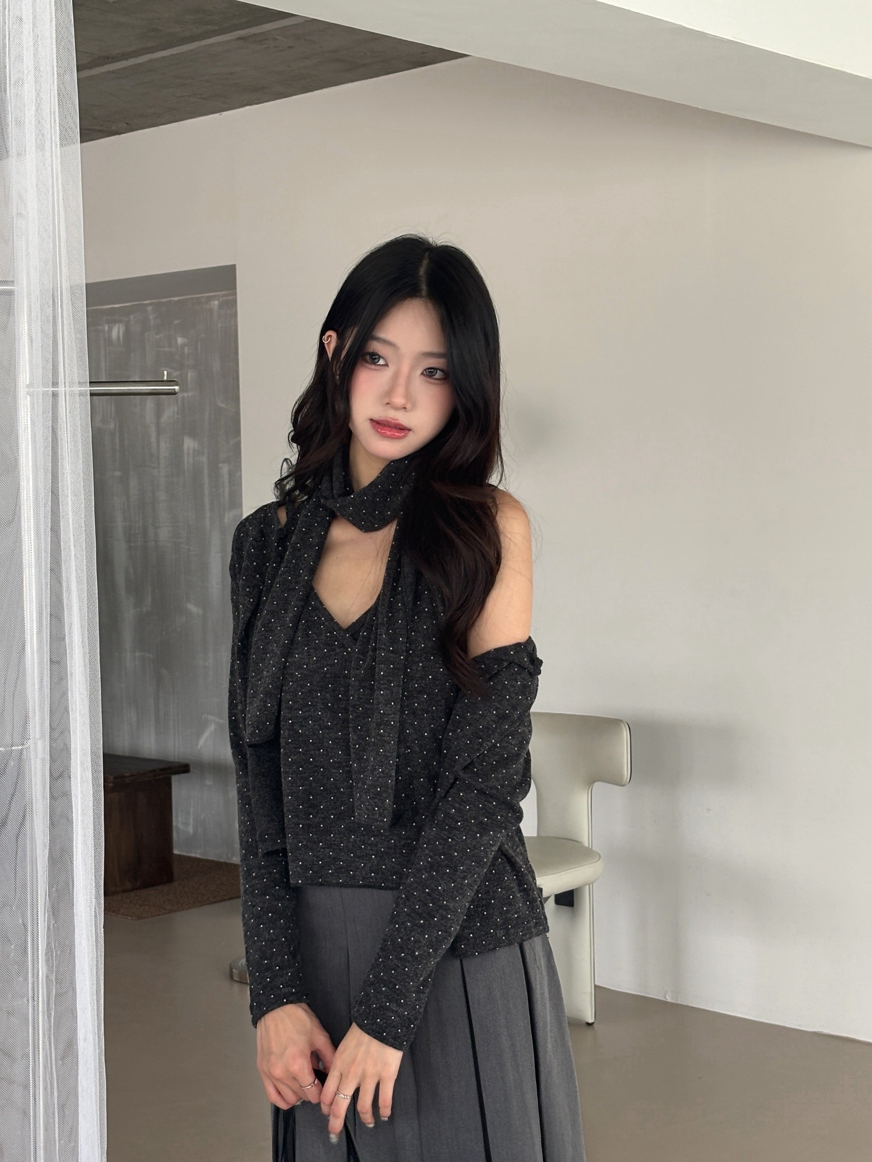 俏皮軟軟點點三件套