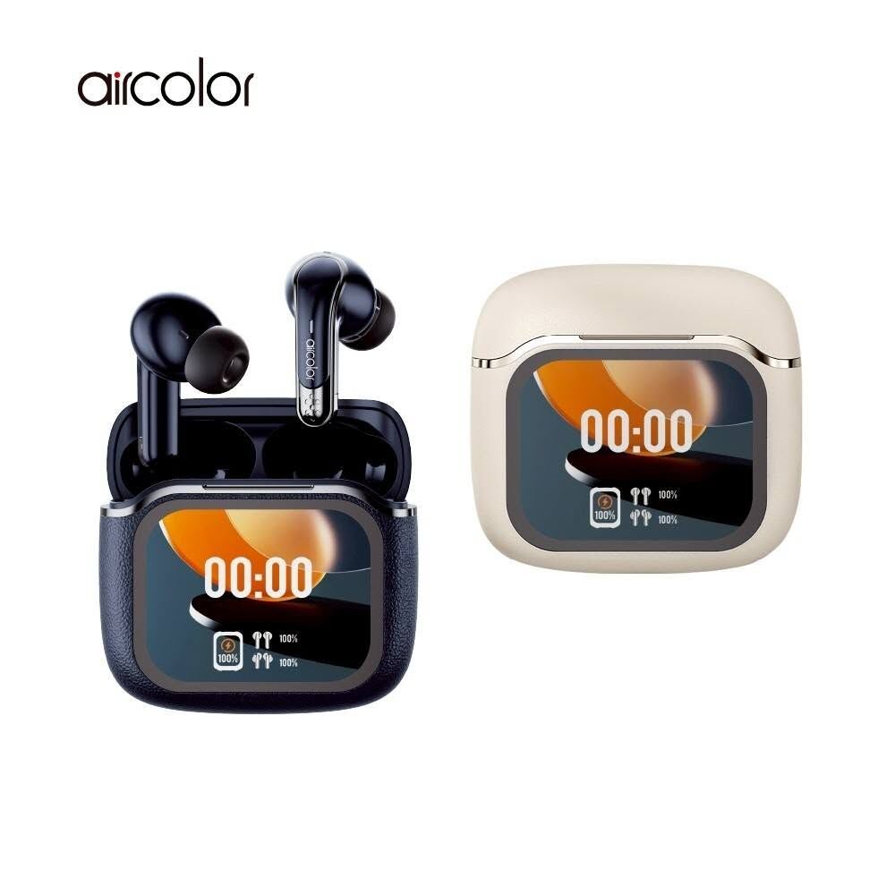【現貨】aircolor Pure Touch 彩色觸控螢幕真無線耳機
