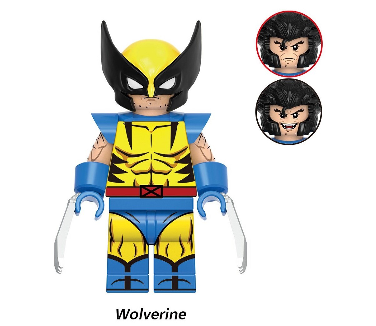 X-Men Wolverine Custom Minifigures Fit Lego G0221 GH0945