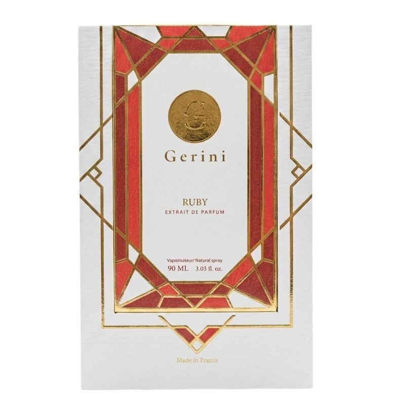 Gerini 水晶系列 紅寶石 中性香精 90ml (2026新款)(Barcode: 3588981247296)