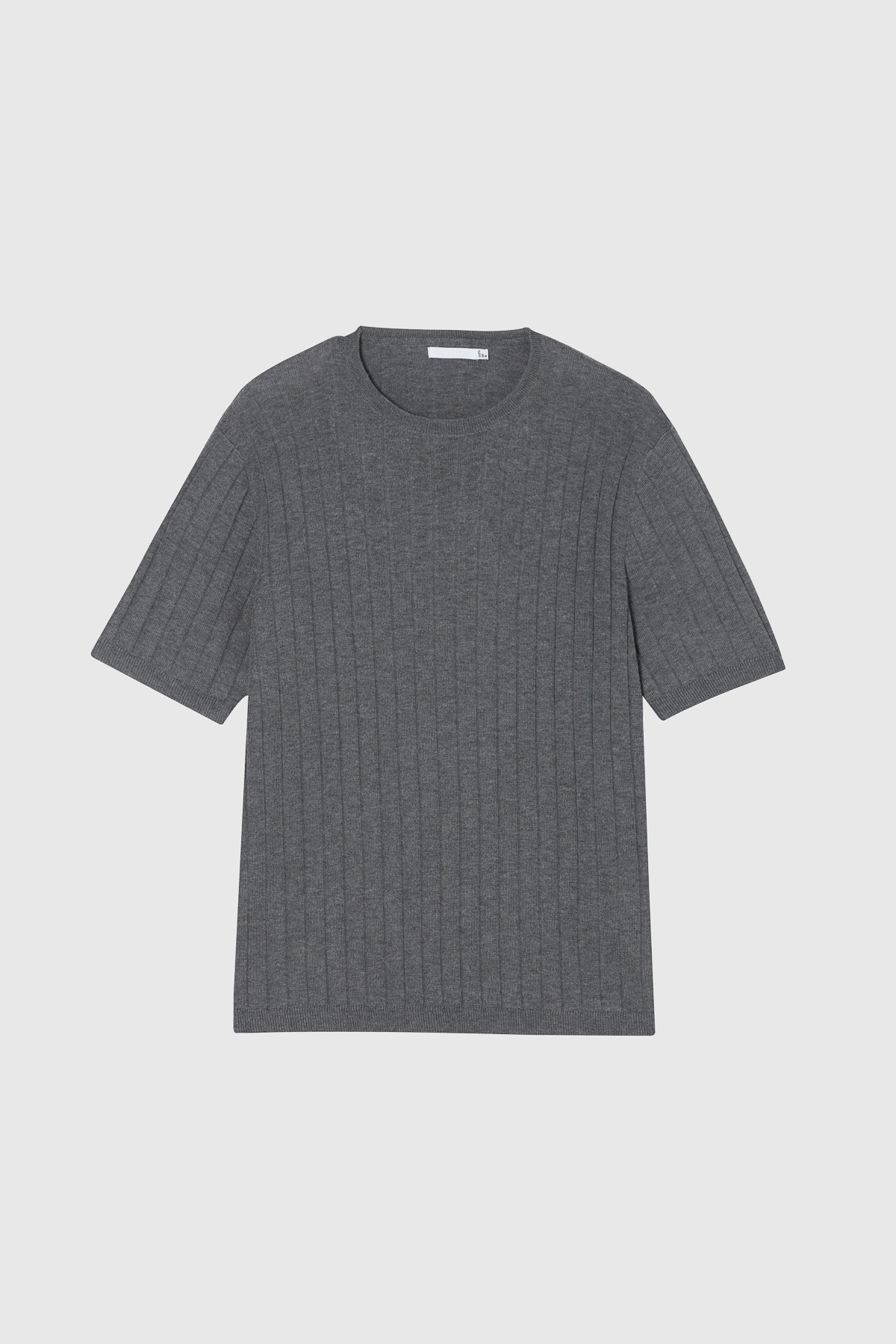 RENE Ribbed Knit Short Sleeve Top – Men