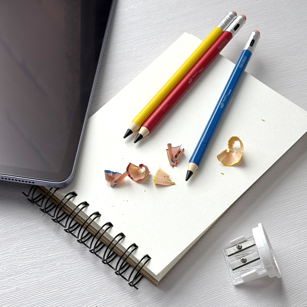 eiP Pencil X Class 2018 ~ 2026 年間的 iPad 主動式觸控筆, 黃色