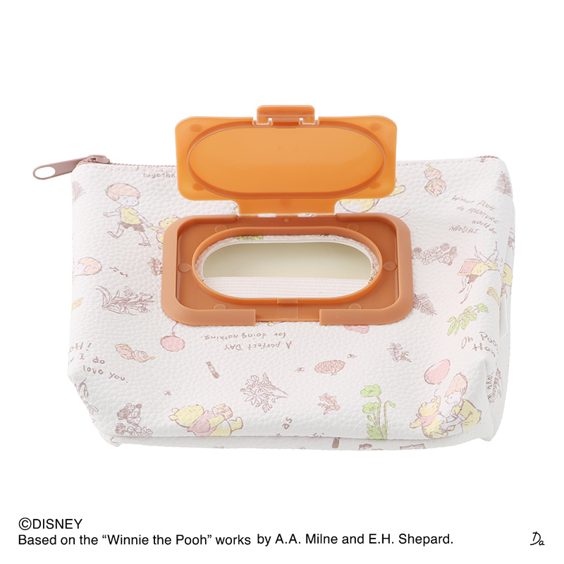 TP 濕紙巾收納包/小熊維尼 粉