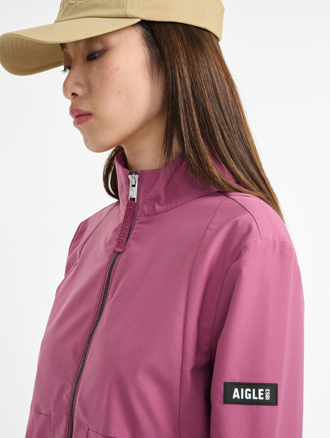 LYS02665 Aigle 女裝防泼水Softshell外套紫色