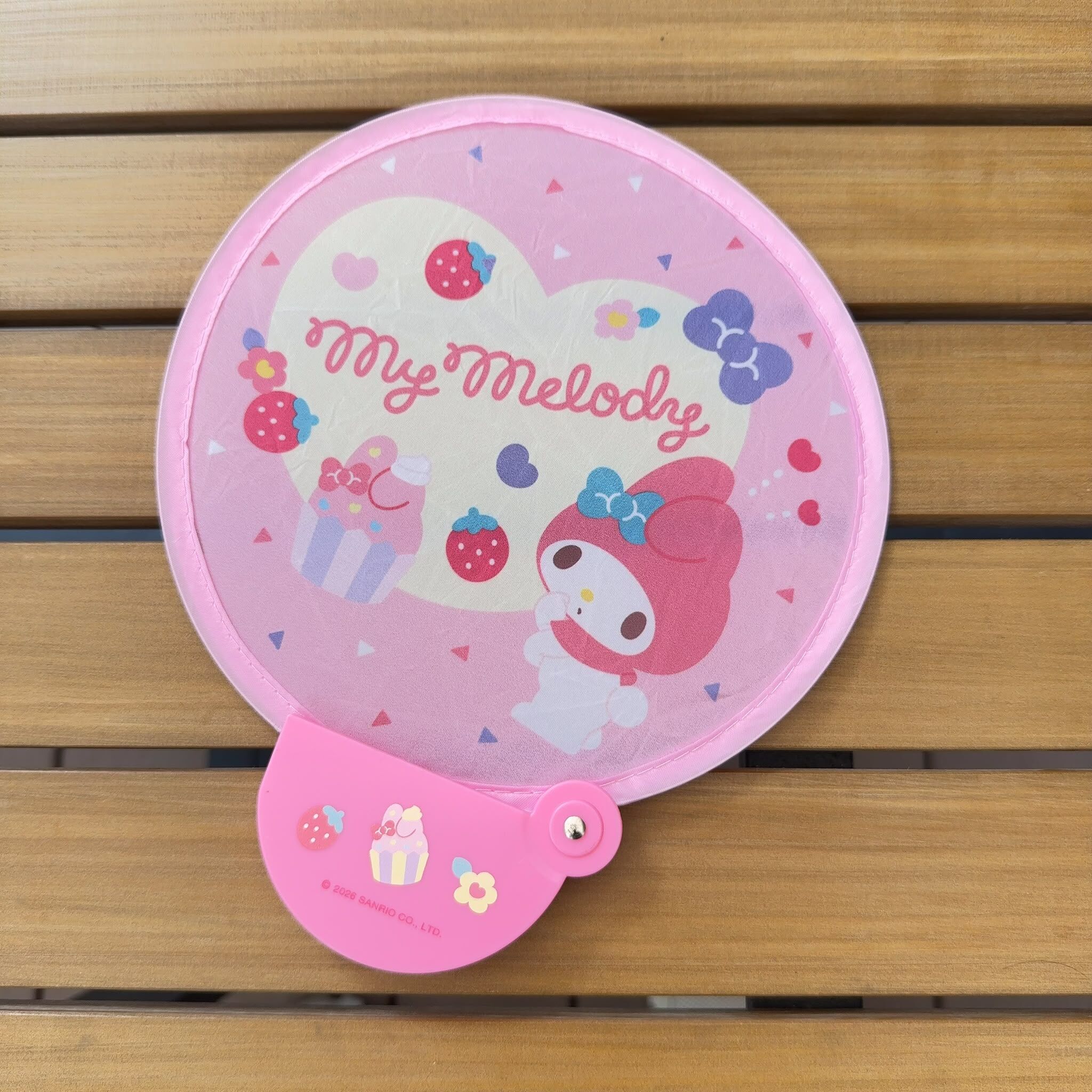 26175 Sanrio 迷你摺疊扇 #TW-KM26