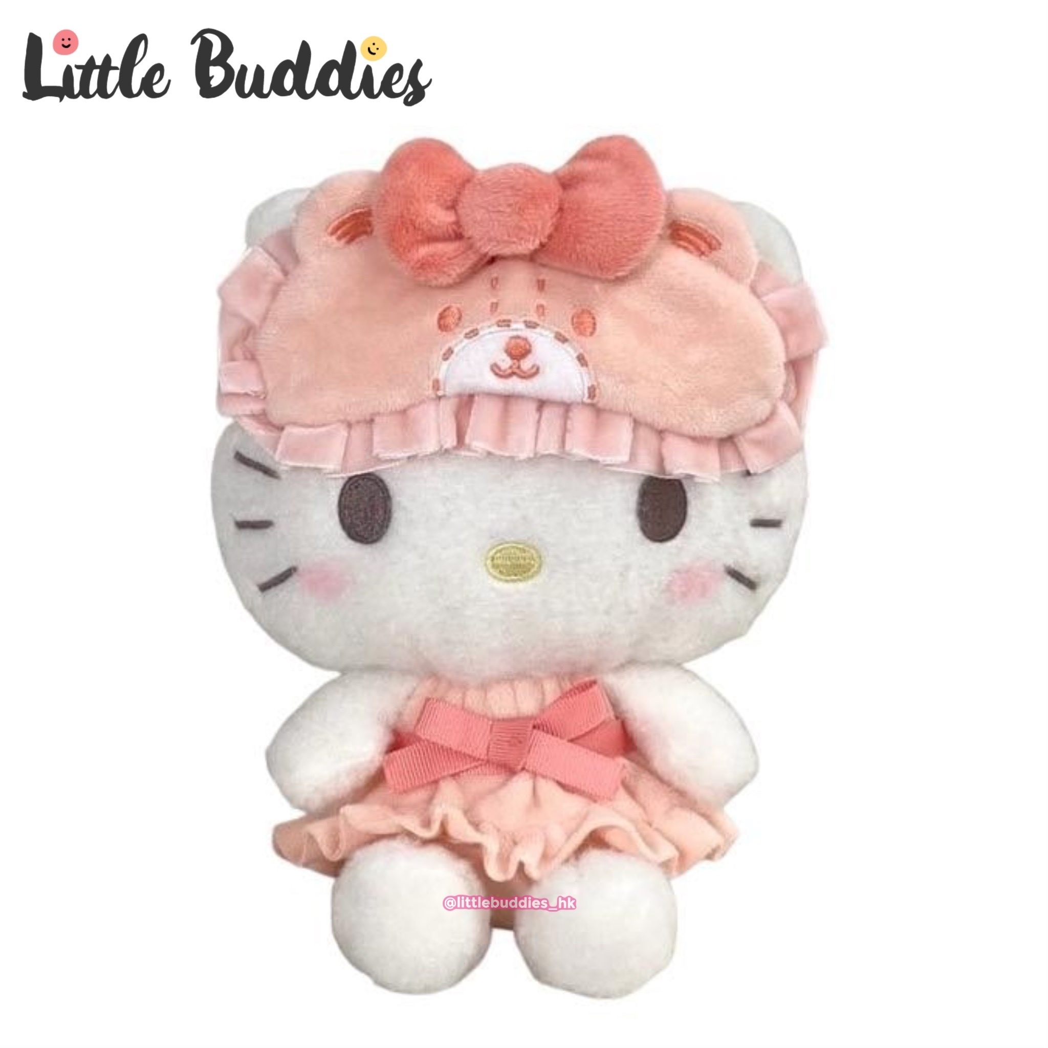 日本 Sanrio Nakayoshi Pajama 好朋友眼罩睡衣造型系列 公仔