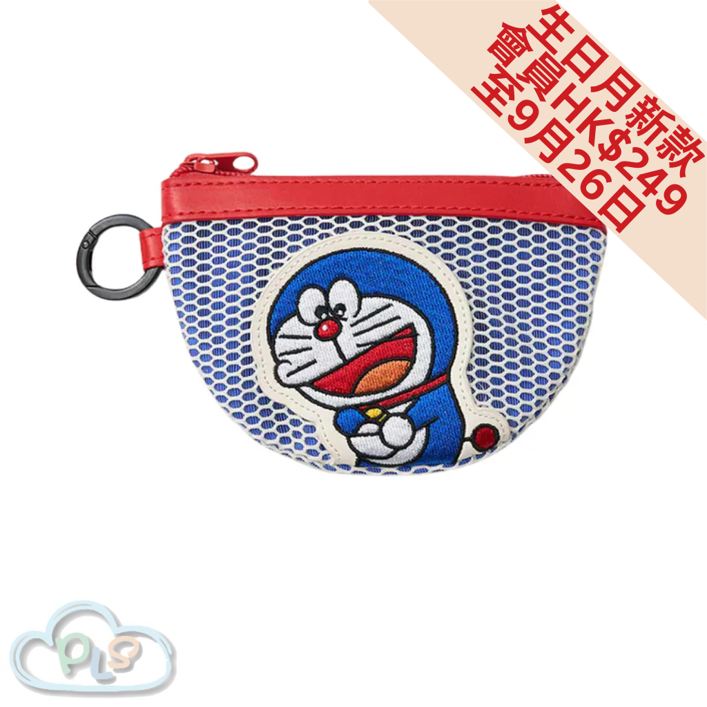 現貨 百寶袋 網狀收納袋 多啦A夢 Graniph #13018-1