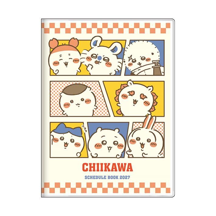 『Chiikawa』 2027 年月度行程本 A6