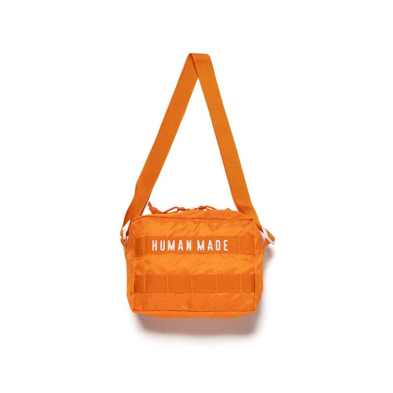 HUMAN MADE PACKABLE LIGHT POUCH ORANGE 小包 側背包 橘色 HM29GD038-OE [台灣現貨]