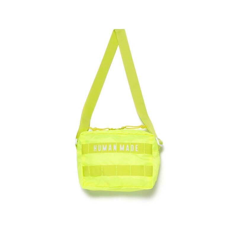 HUMAN MADE PACKABLE LIGHT POUCH YELLOW 小包 側背包 黃色 HM29GD038-YW [台灣現貨]