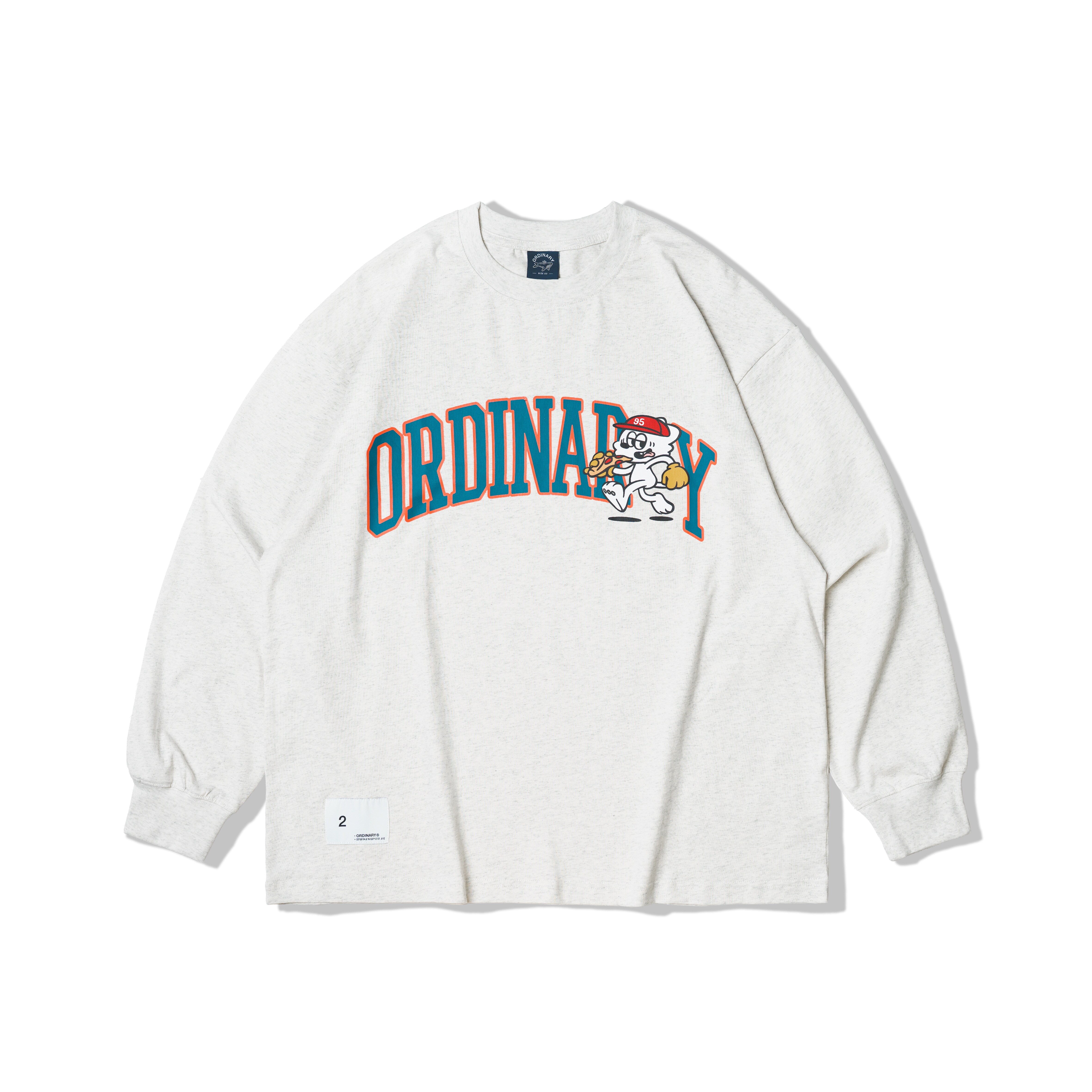 【車庫服飾】ORDINARY CAMPUS CHARACTERS LS TEE