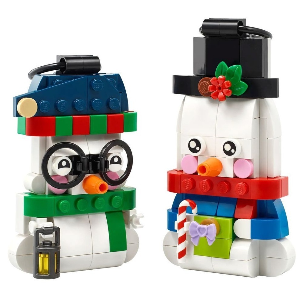 【LEGO 樂高】雪人飾品 40812 strc