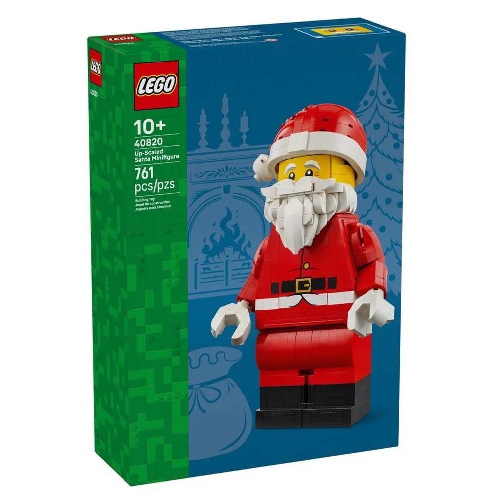 【LEGO 樂高】放大版耶誕老人人偶 40820 strc