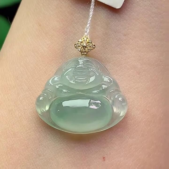 95215 翡翠冰種底色佛公