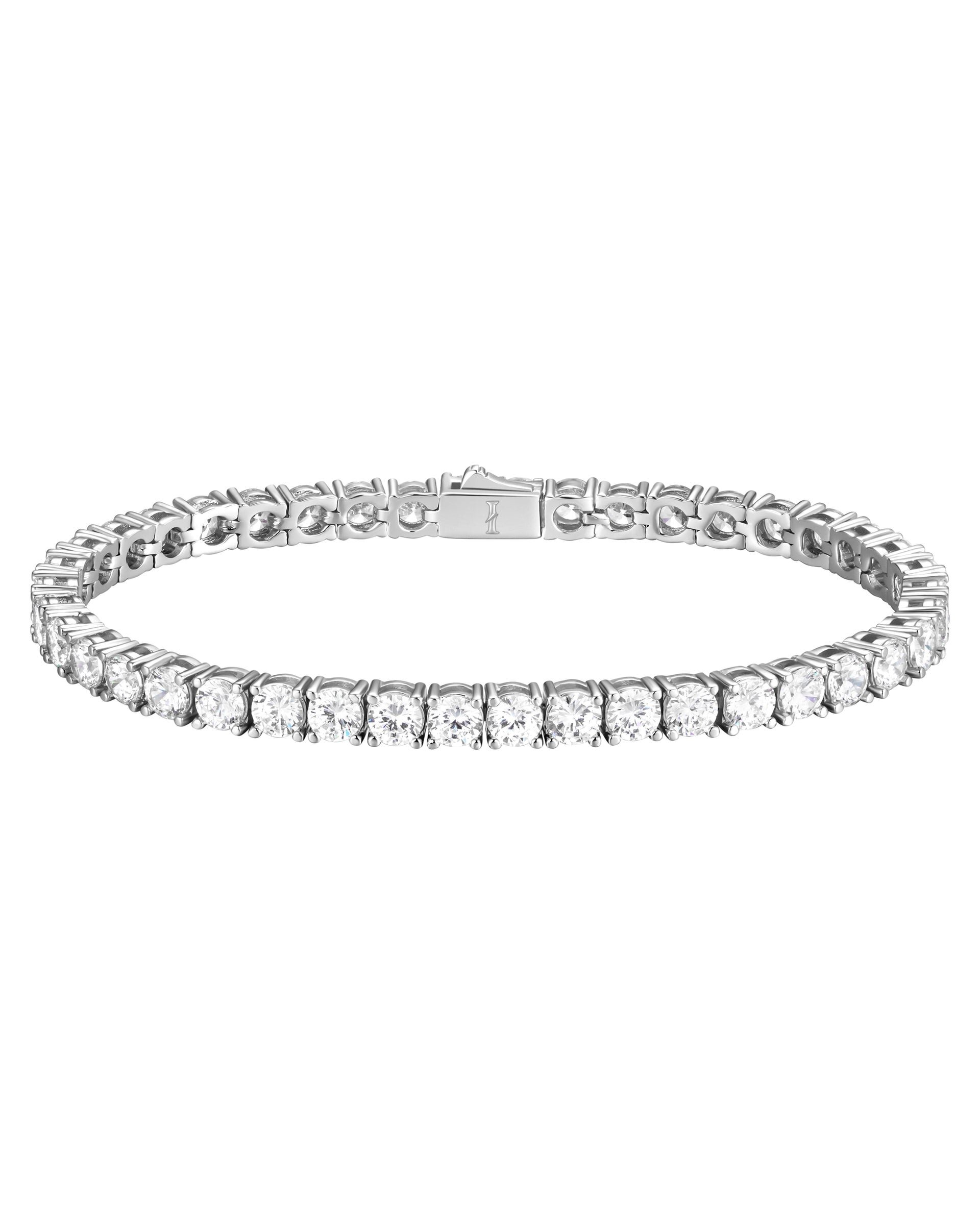 ICE SPARKLER - 4mm Tennis手鍊 (White Gold)