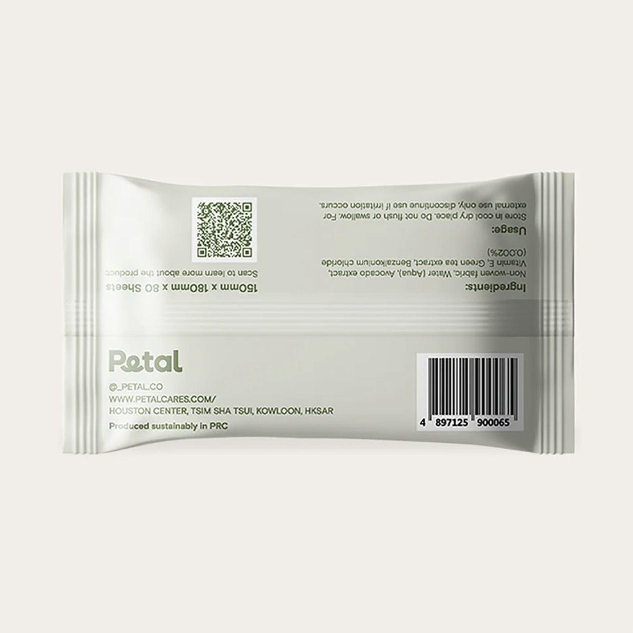 Petal 無酒精寵物消毒濕紙巾