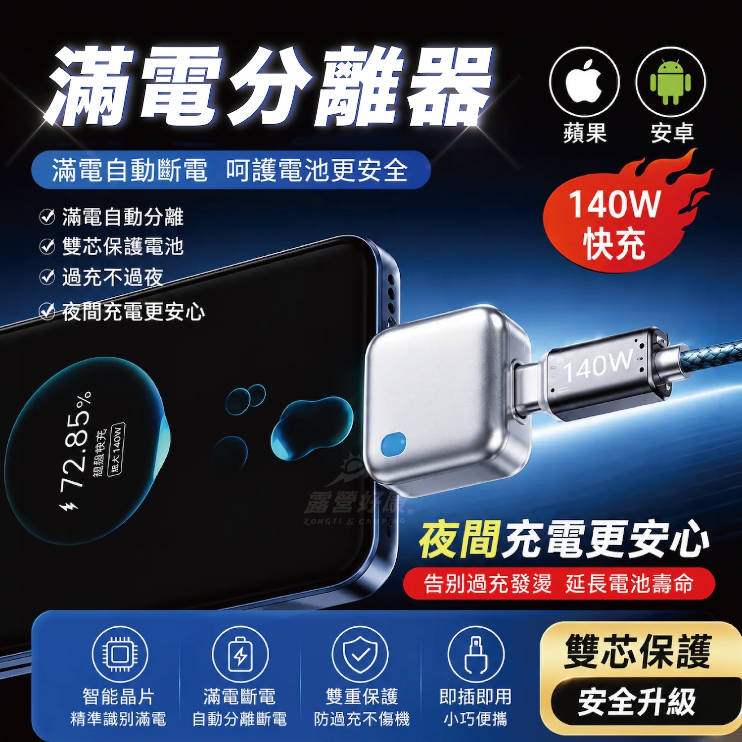 ONAIR 滿電分離器 LX-007 BB12