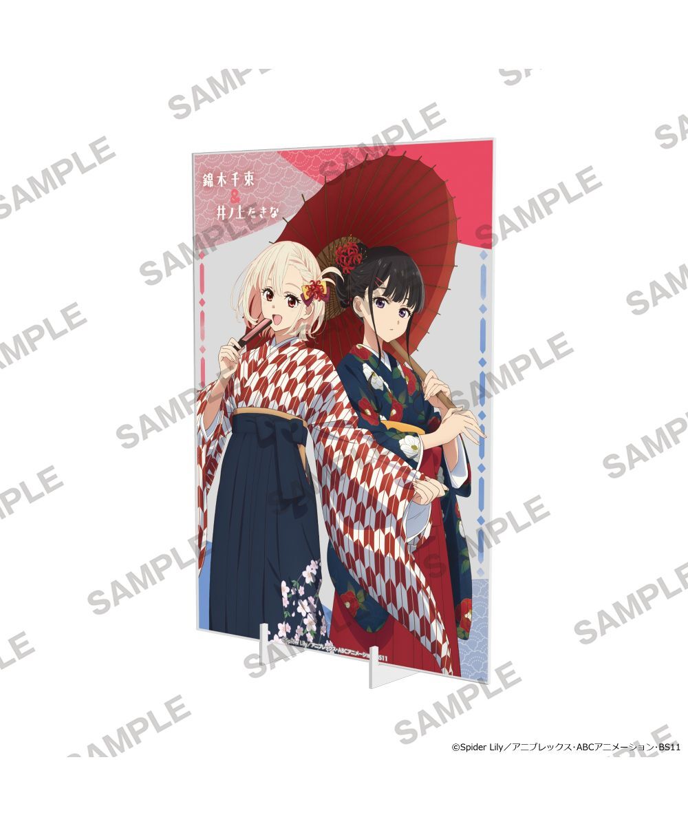 預購-TV動畫「Lycoris Recoil 莉可麗絲」壓克力板 和風現代Ver.【日本進口精品】