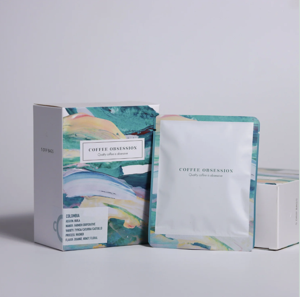 Coffee Obsession | Colombia Huila (Washed) Drip Bag Set