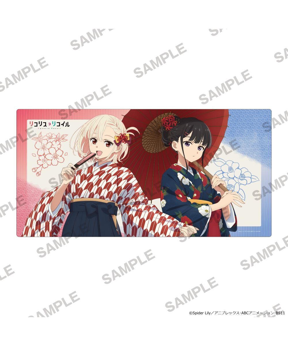 預購-TV動畫「Lycoris Recoil 莉可麗絲」特製桌墊 和風現代Ver.【日本進口精品】