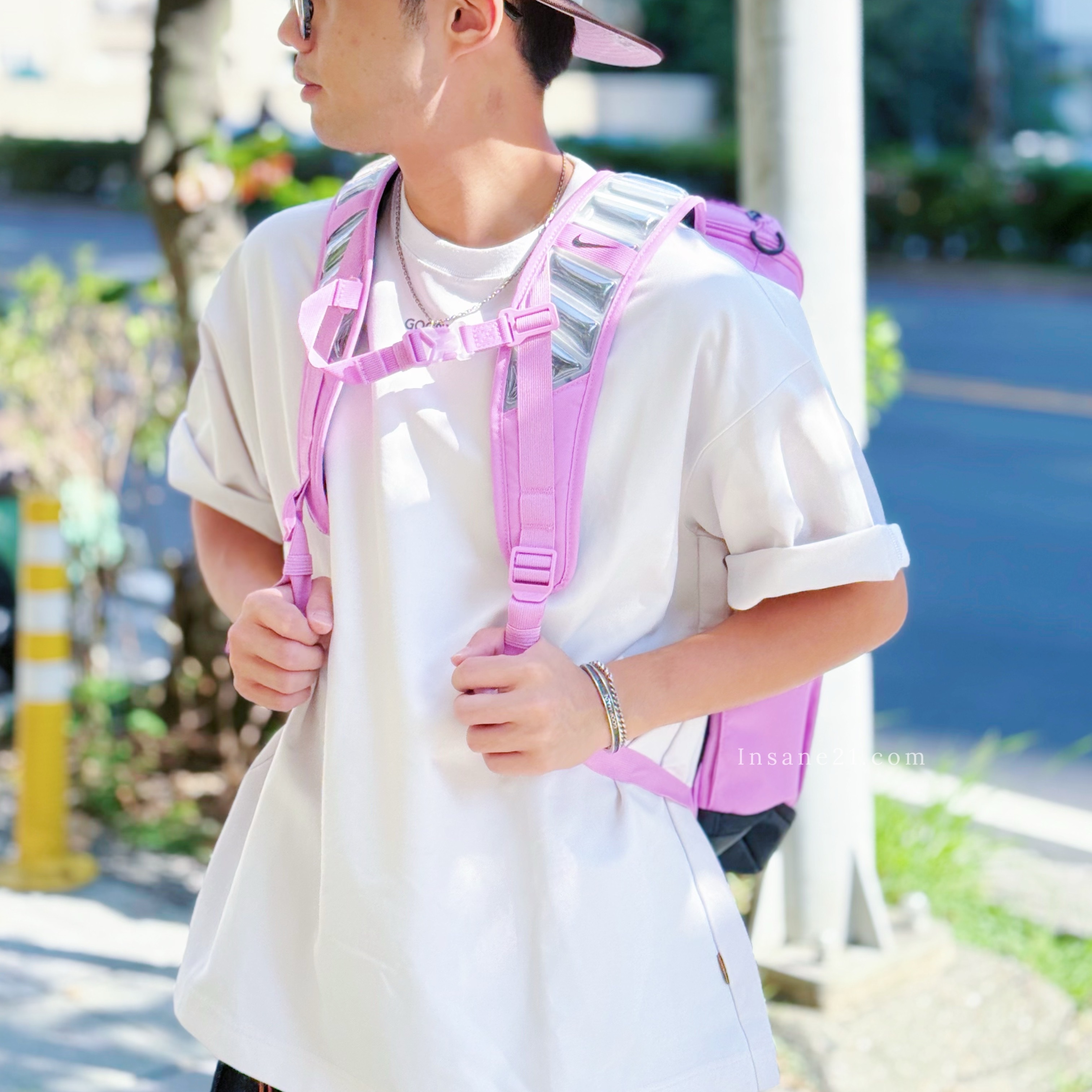 NIKE VARSITY ELITE 粉色 氣墊背帶 後背包 32L HM9965-503