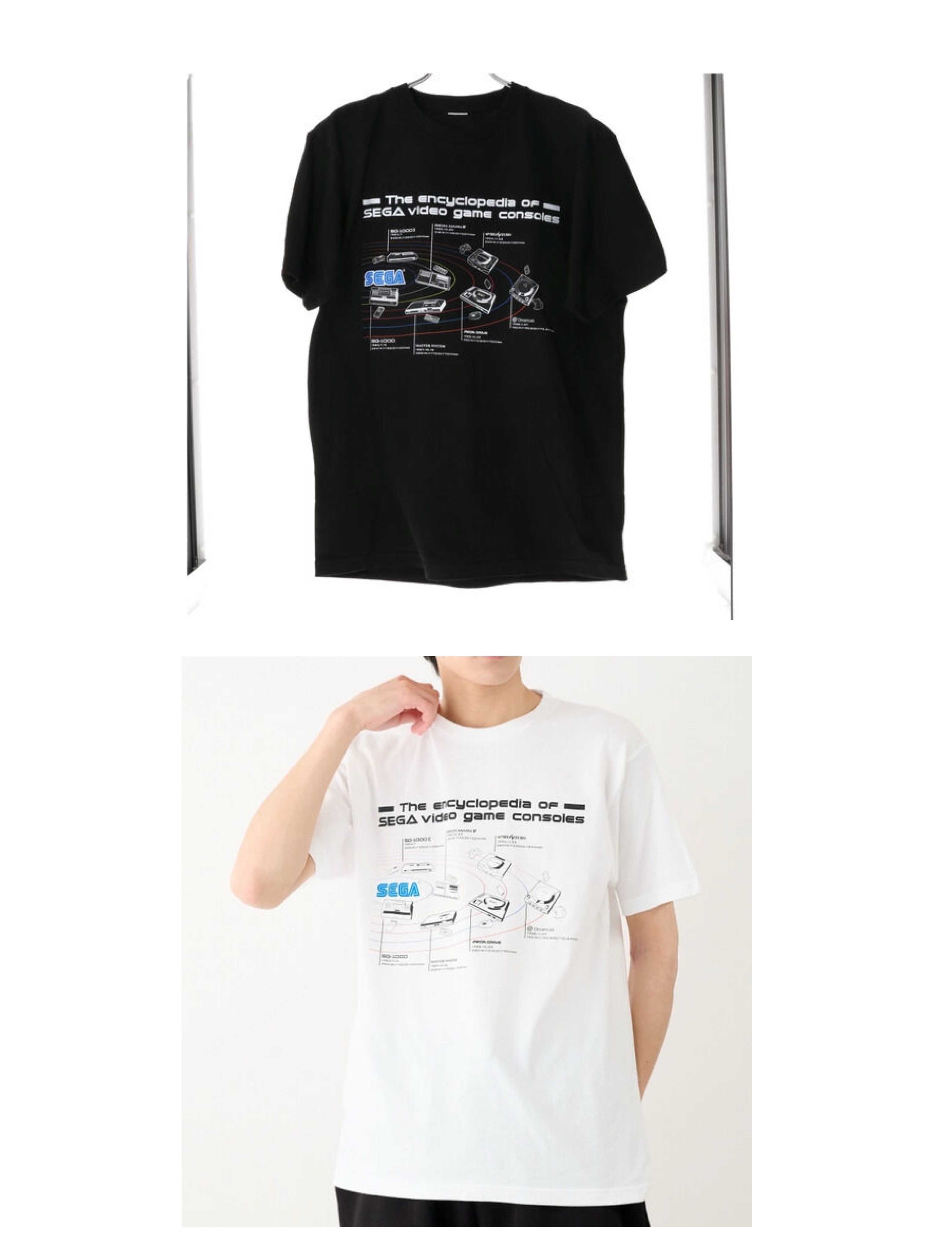258011 Pbandai 預訂 2026/11月 SEGA歴代ハード　デザインＴシャツ