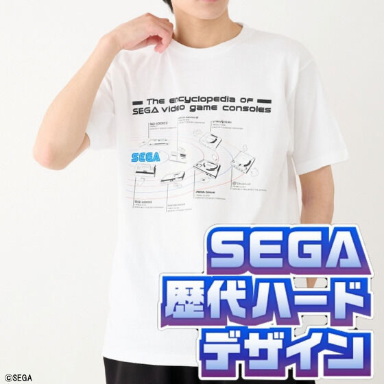 258011 Pbandai 預訂 2026/11月 SEGA歴代ハード　デザインＴシャツ