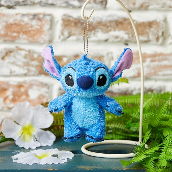 【 10/6收單 】日本代購 Disney Stitch 史迪奇 慵懶坐姿絨毛玩偶吊飾