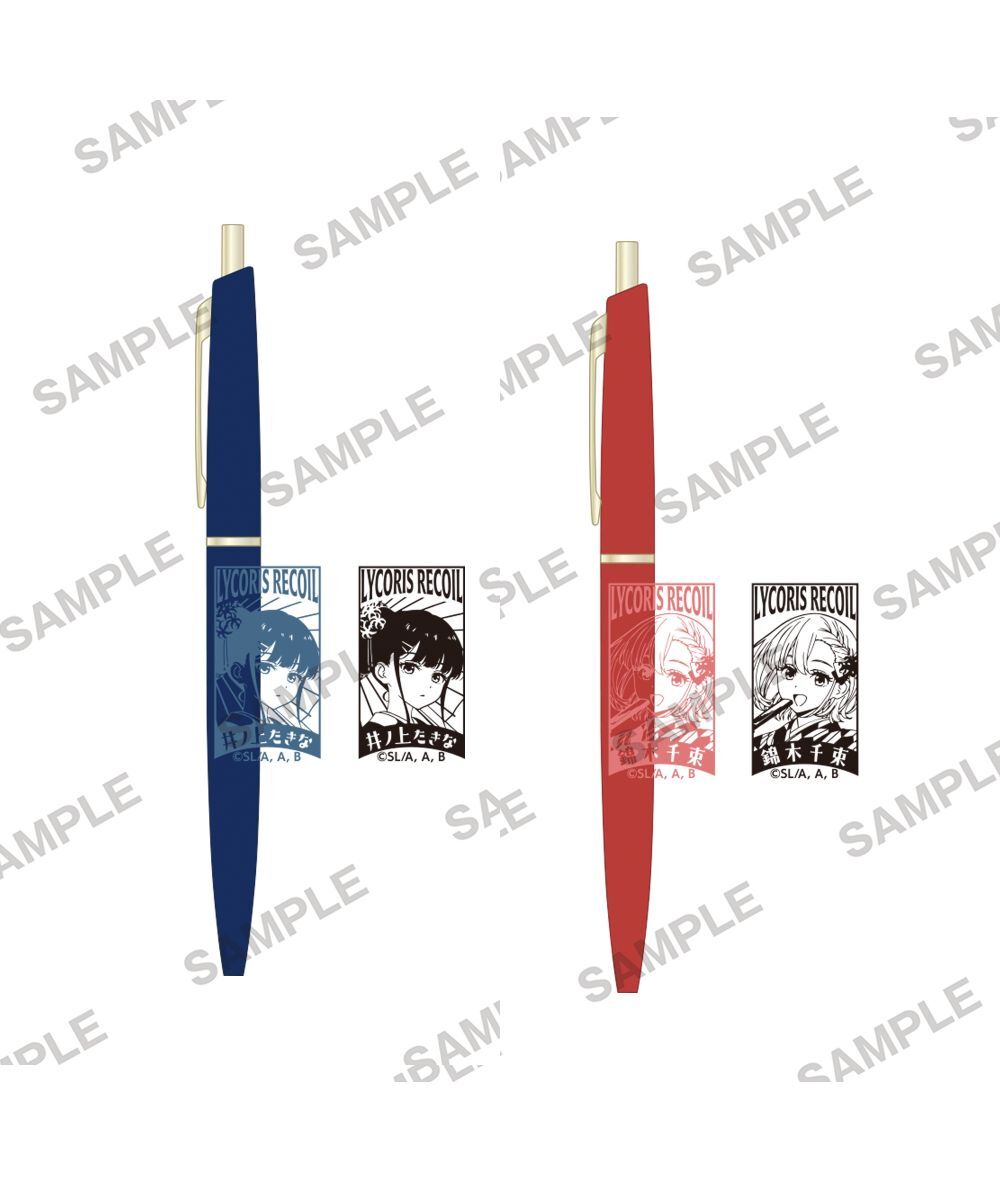 預購-TV動畫「Lycoris Recoil 莉可麗絲」原子筆 和風現代Ver. 系列【日本進口精品】