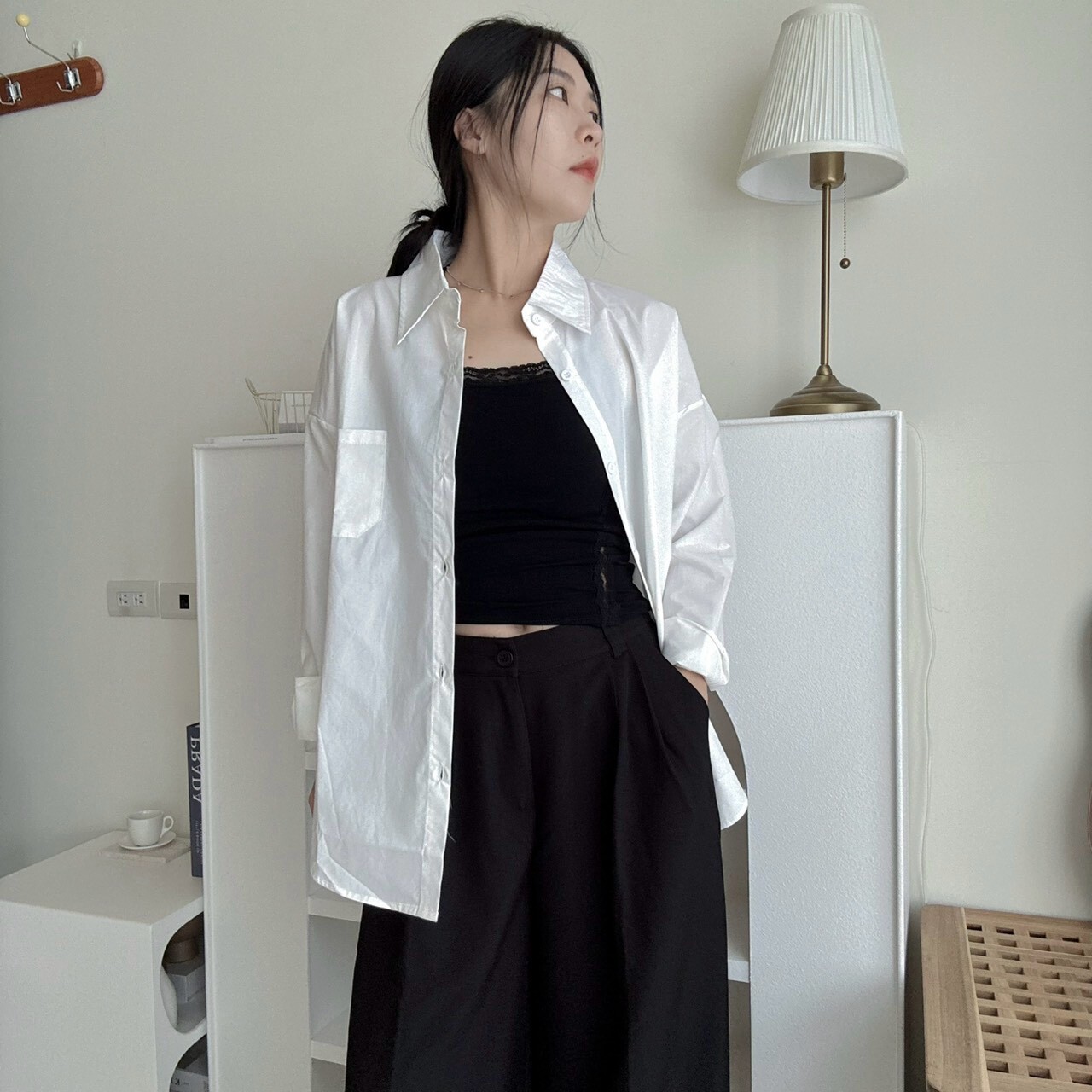 率性寬鬆襯衫（預購）
