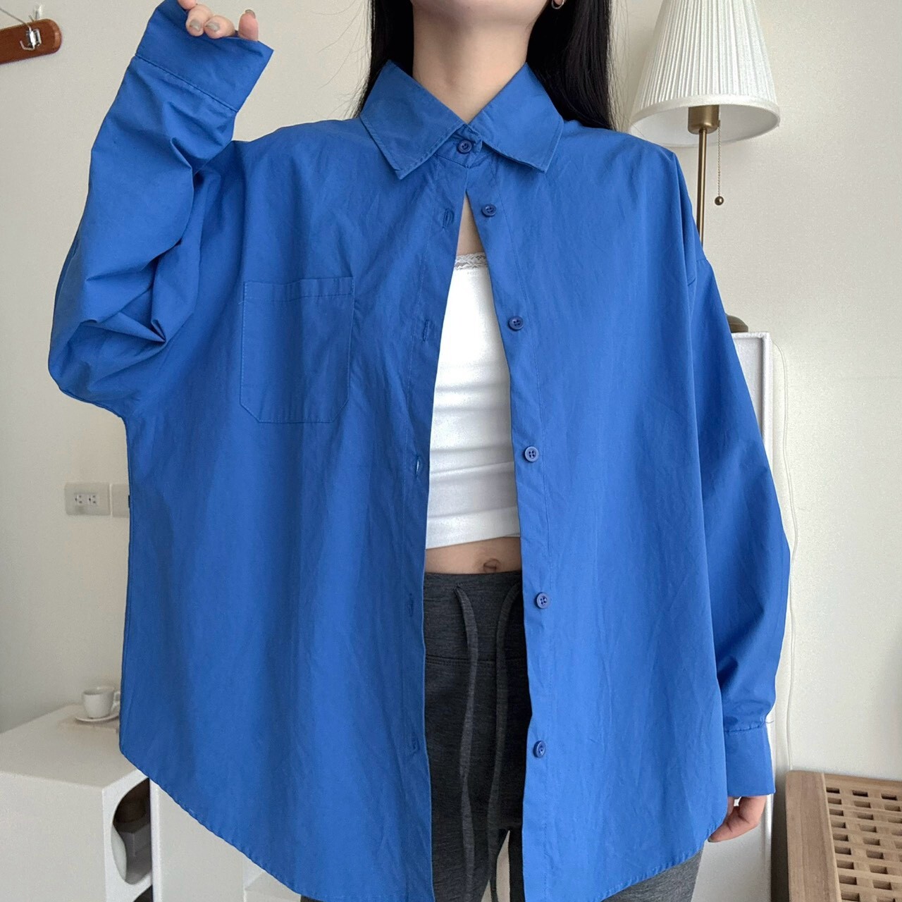 率性寬鬆襯衫（預購）