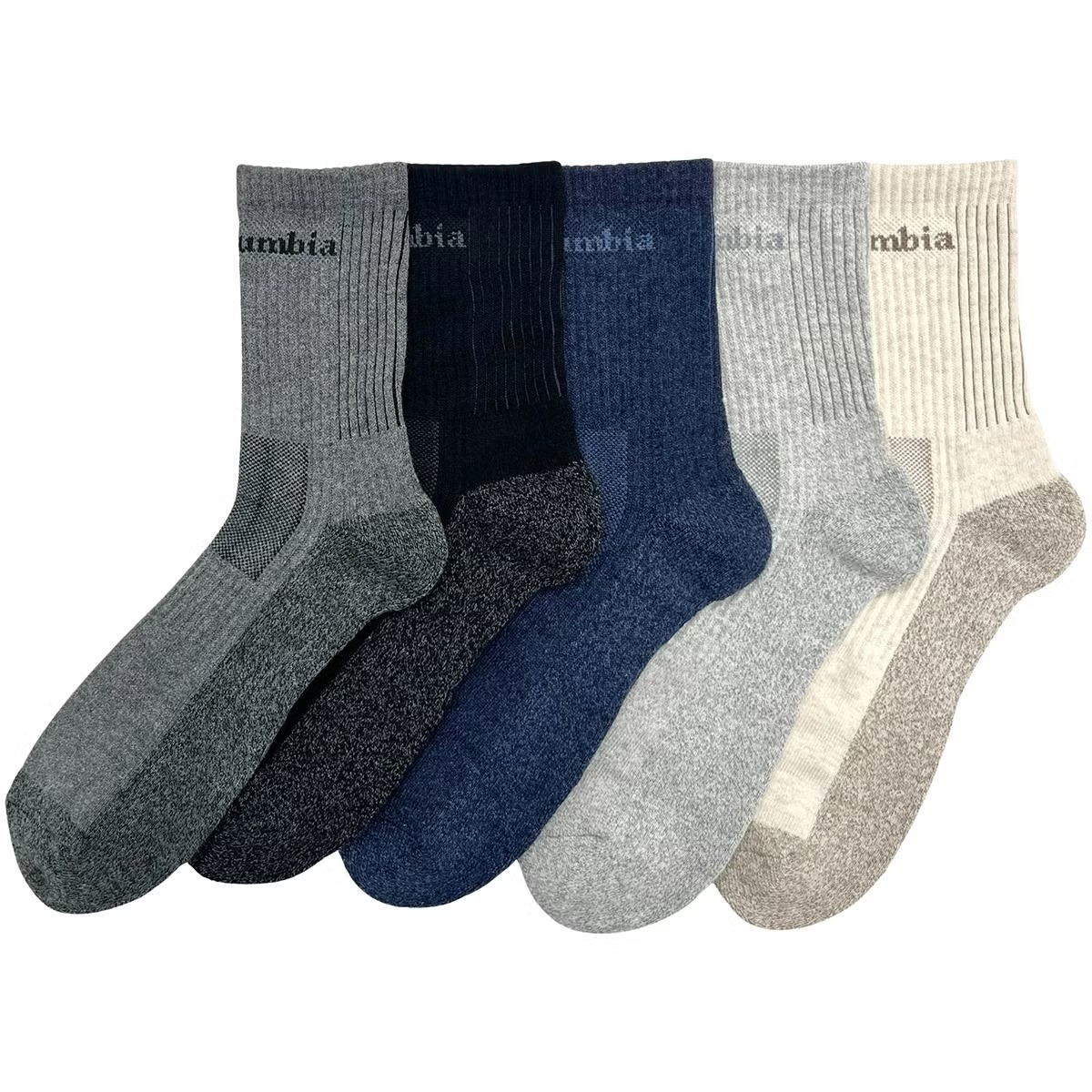 韓國 Columbia Socks(1套5對唔同色)  (K269 CO626)