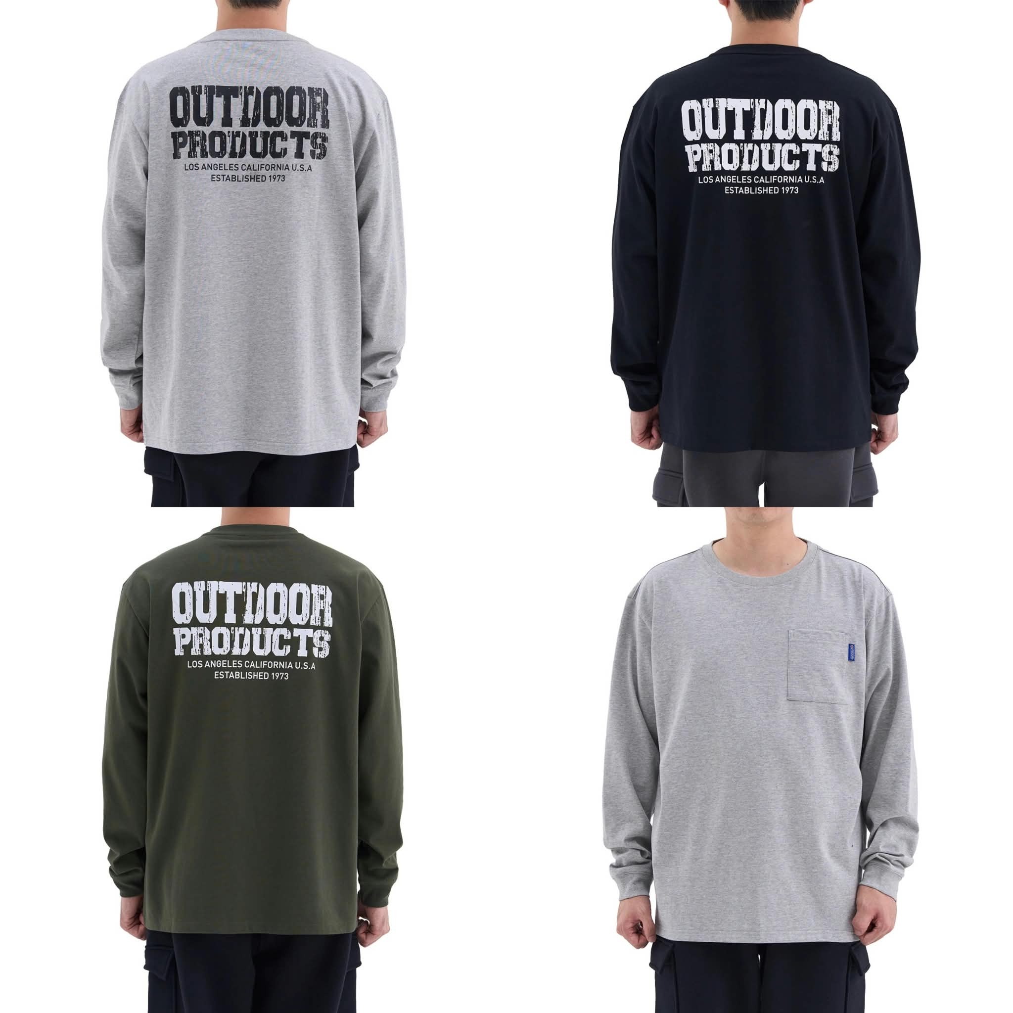 OUTDOOR 長袖T-Shirt  (K269 CO627)
