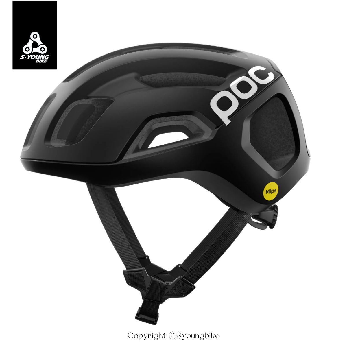 【POC】 Ventral Air WF MIPS 寬版公路車安全帽 / 黑