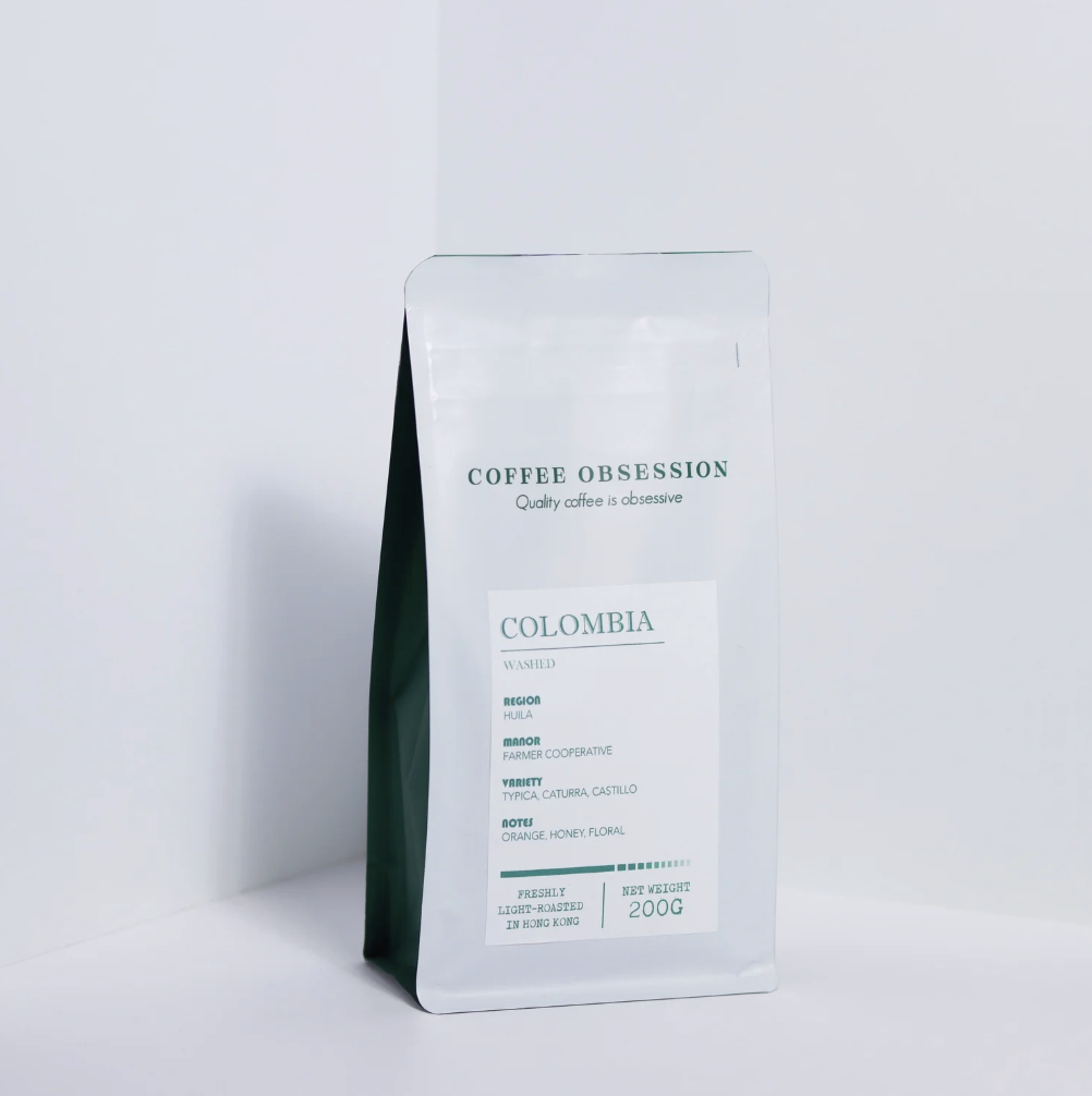 Colombia Huila Washed Coffee Bean (200g)