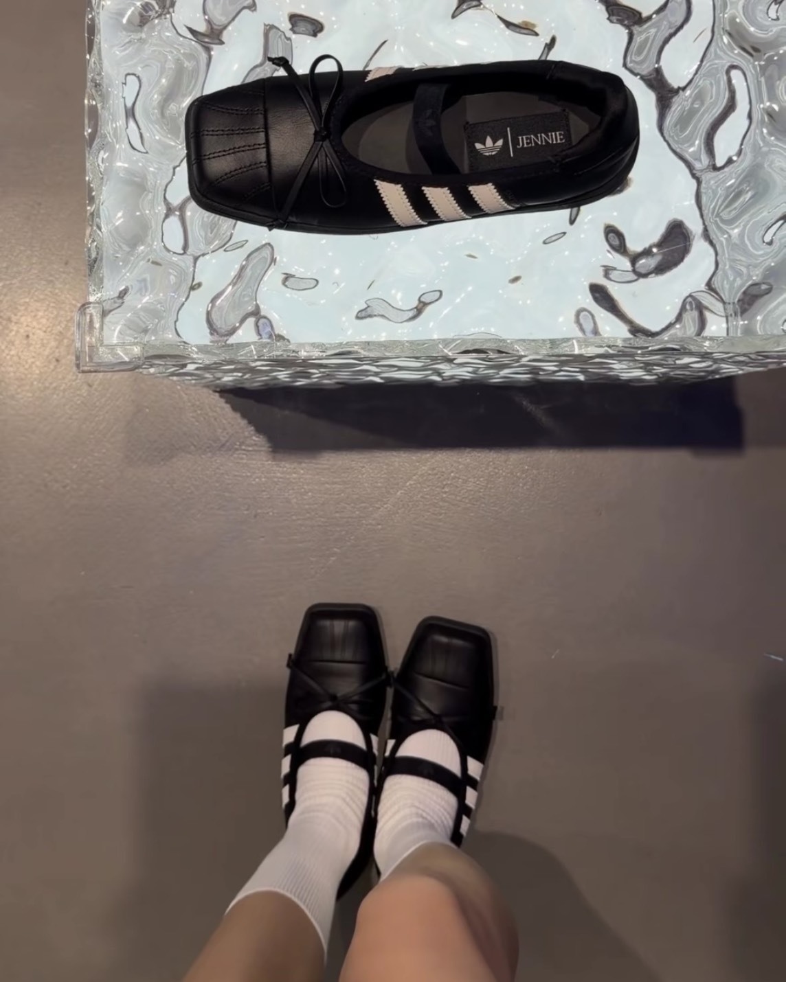 【預購】ADIDAS ORIGINALS x JENNIE SUPERSTAR SQ BALLET 2色 LB3787