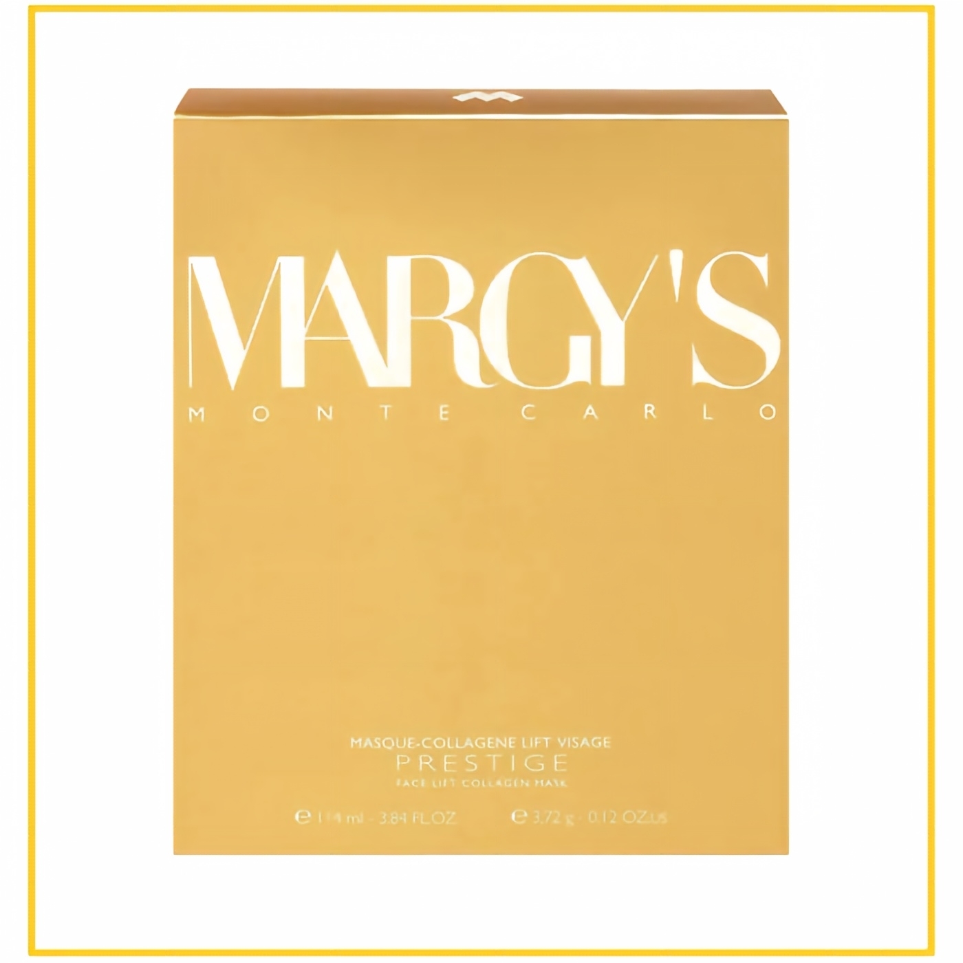 瑞士 MARGY’S Monte Carlo 蒙地卡羅【正品】骨膠原提升緊緻面膜｜3片裝 Face Lift Collagen Mask