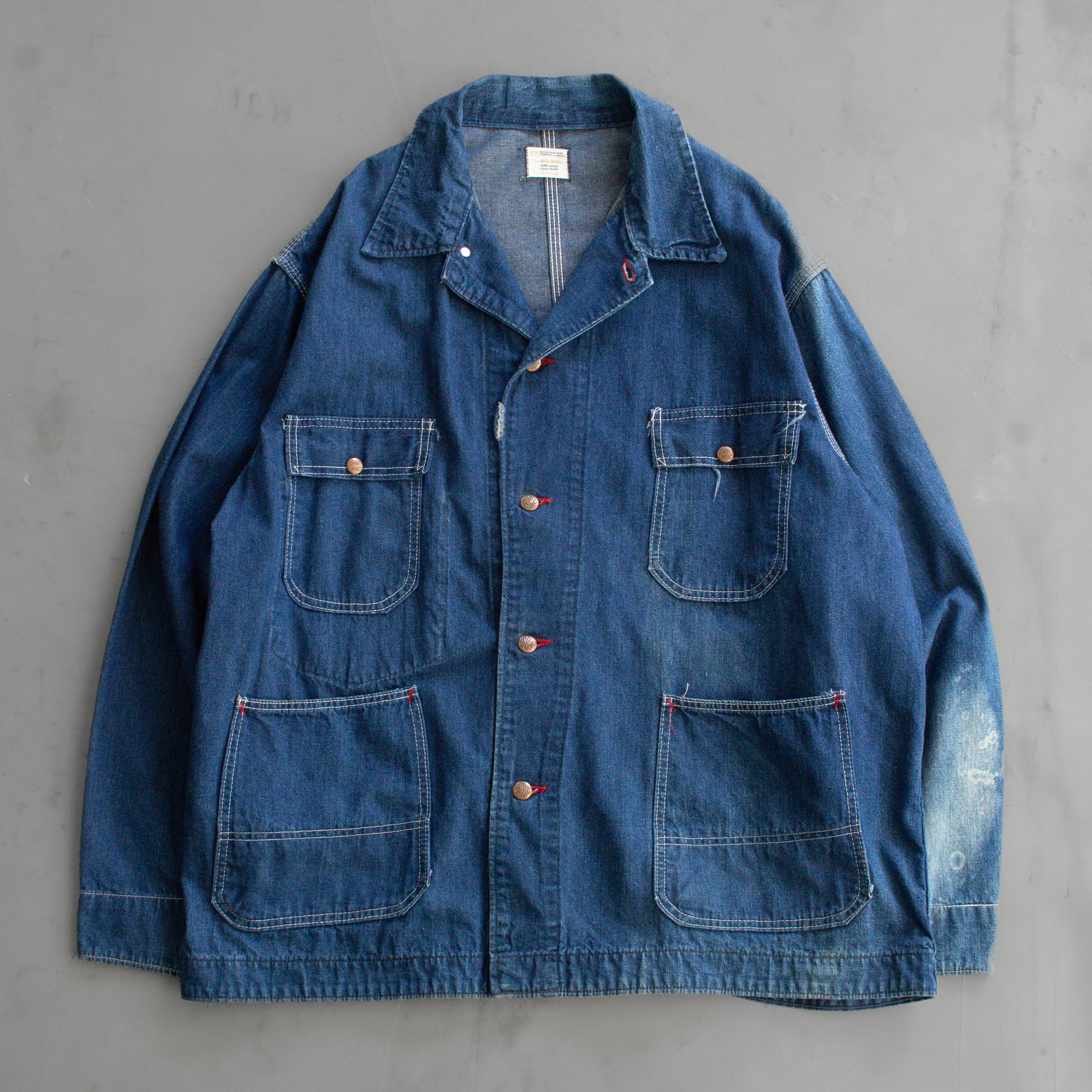 70S BIG MAC DENIM CHORE JACKET 美國製 丹寧 工作 外套