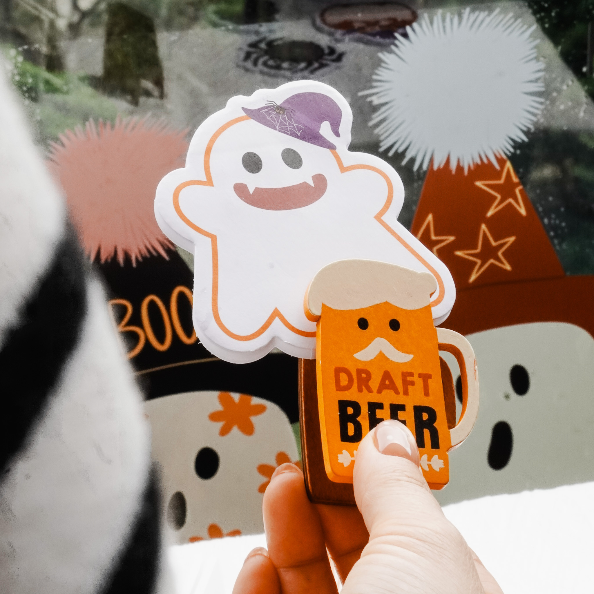 迷你立牌木質備忘夾 三入售｜把一句話，留在看得見的地方