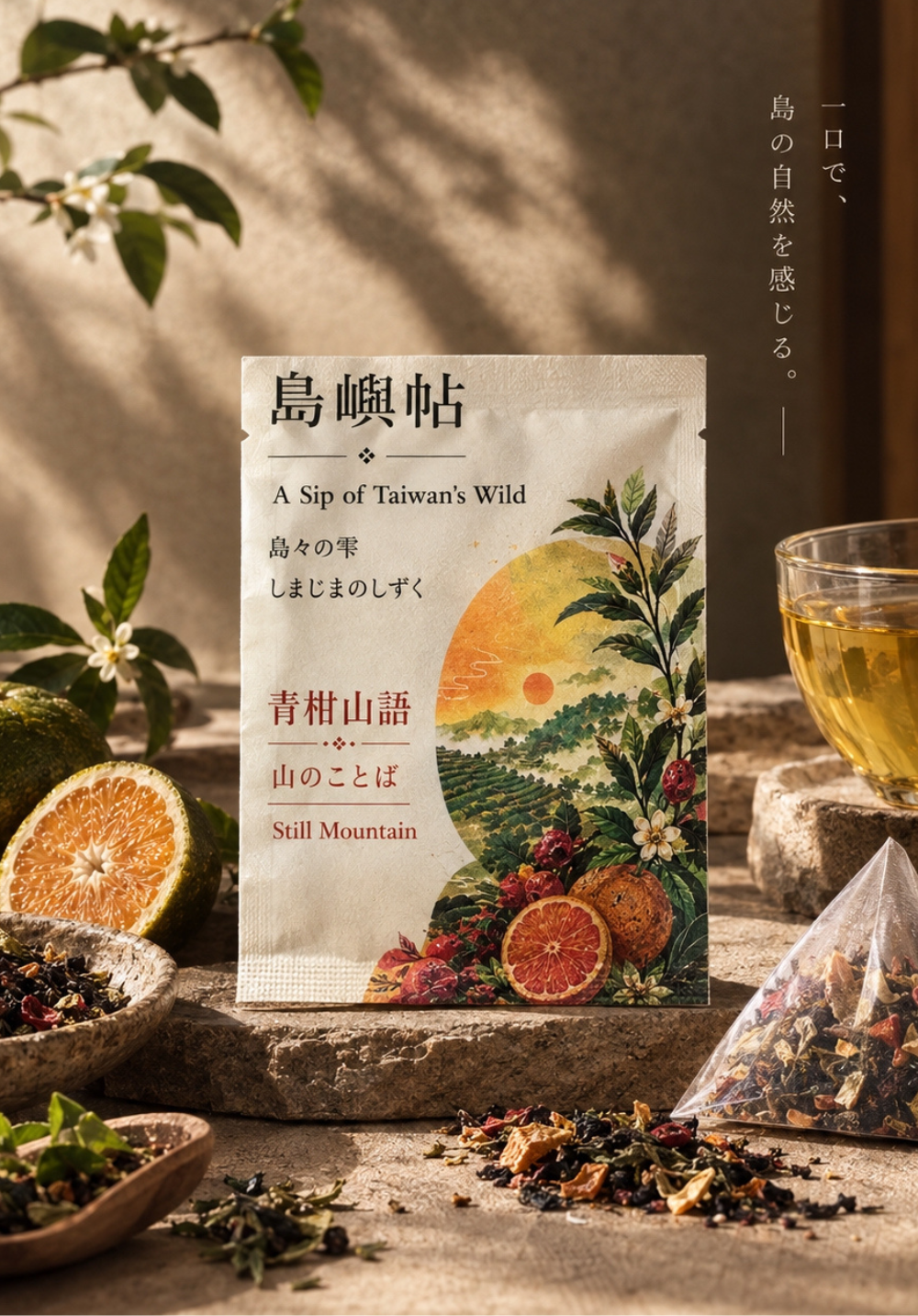 農禾四季｜【島嶼帖】品 • 茗茶  青柑山語 (10入)