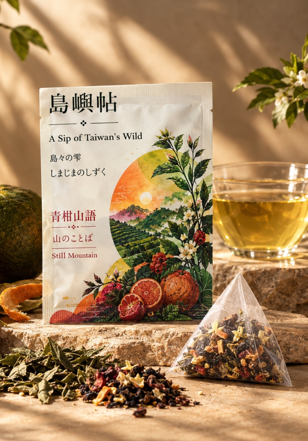 農禾四季｜【島嶼帖】品 • 茗茶  青柑山語 (10入)