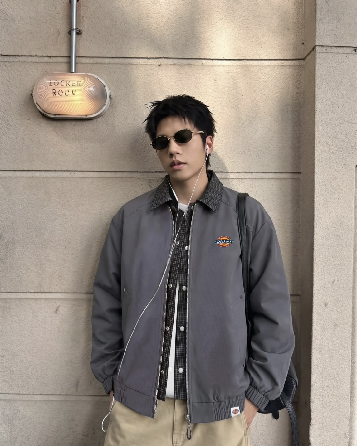 【預購】DICKIES 撞色拼接 假兩件工裝外套 4色 DKU263MWJC74