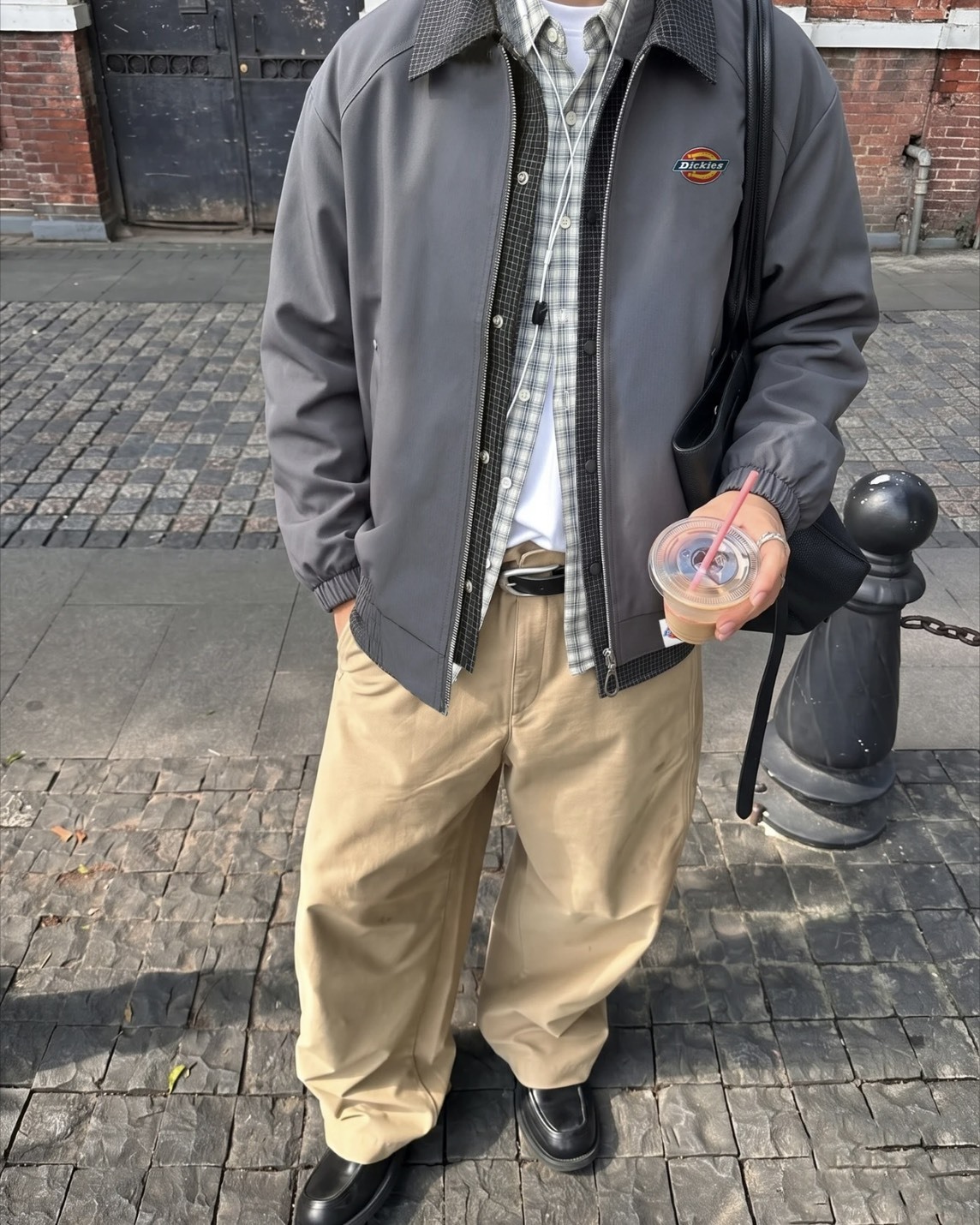 【預購】DICKIES 撞色拼接 假兩件工裝外套 4色 DKU263MWJC74