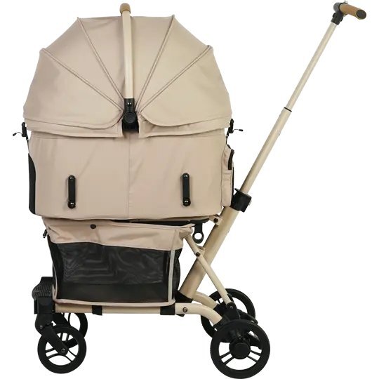 AirBuggy Wiz X 高級輕量寵物手推車 8kg．Sand Beige
