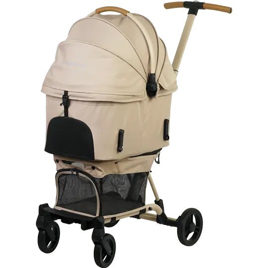 AirBuggy Wiz X 高級輕量寵物手推車 8kg．Sand Beige