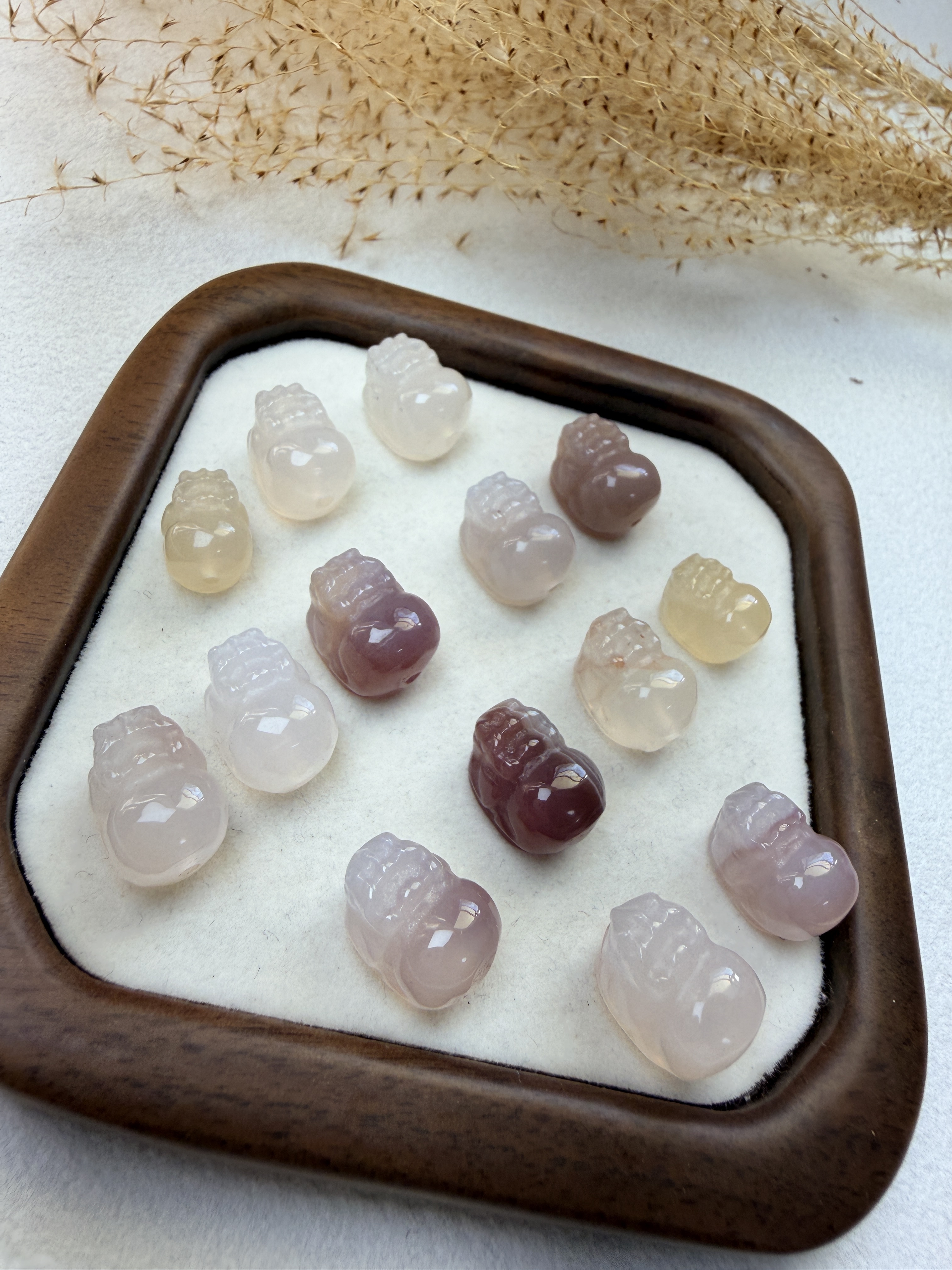 天然瑪瑙 貔貅  DIY通孔｜平安吉祥