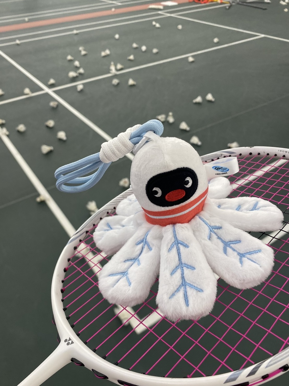 （預購）正版授權✨PINGU 企鵝家族 運動會系列 羽球吊飾