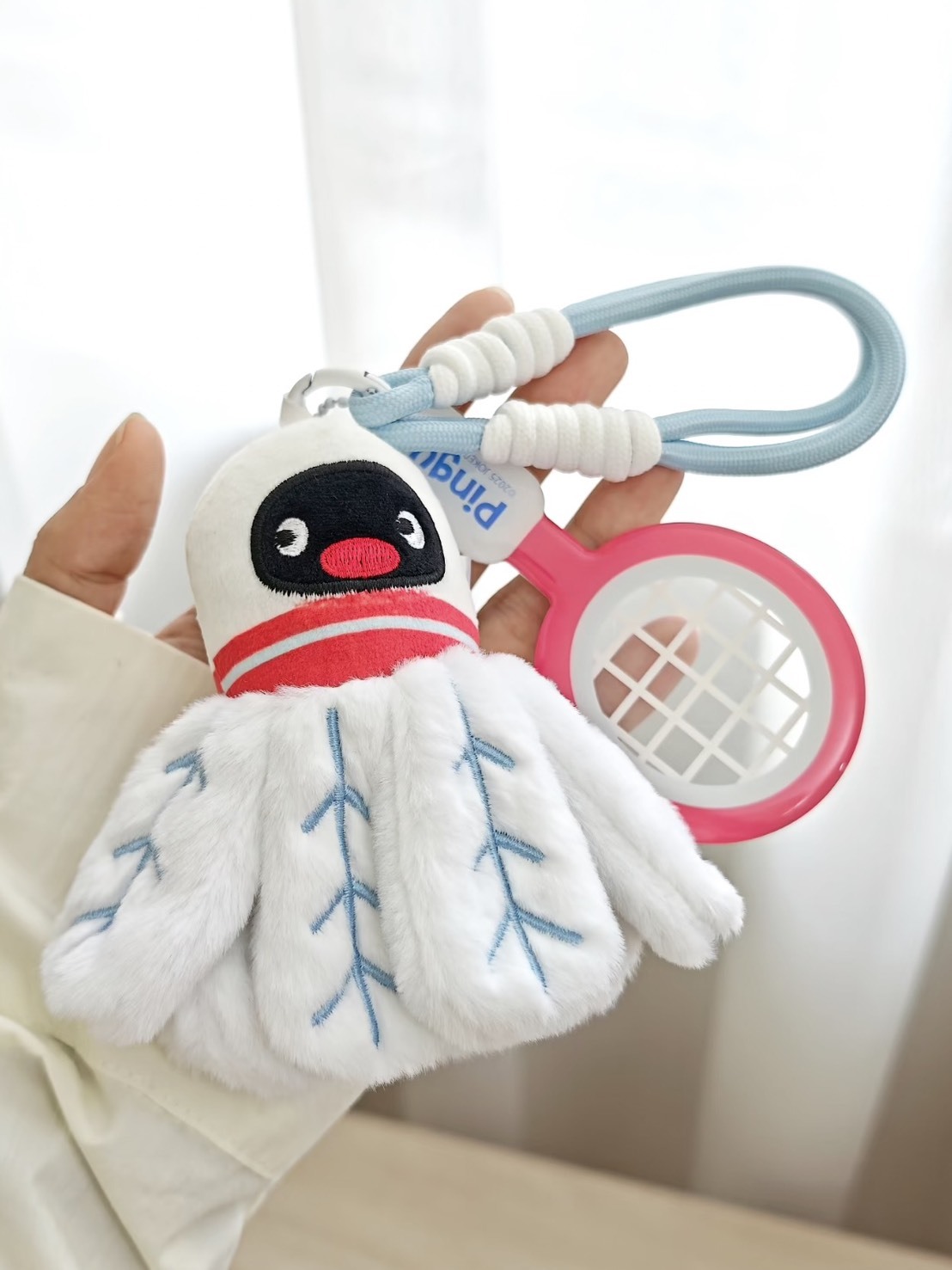 （預購）正版授權✨PINGU 企鵝家族 運動會系列 羽球吊飾