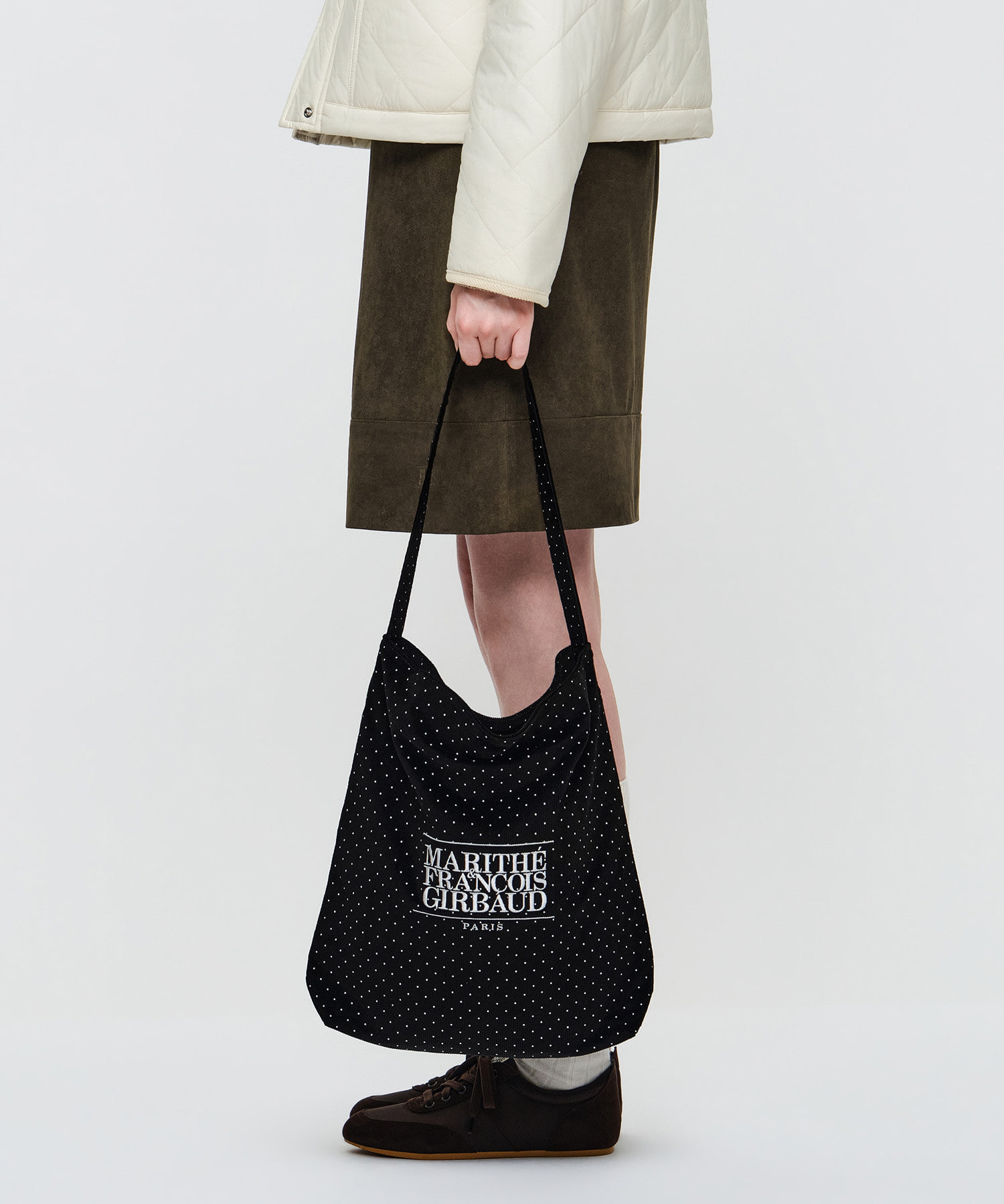 【27/9截單！限時優惠預訂】 韓國 MARITHE FRANCOIS GIRBAUD CLASSIC LOGO CORDUROY BAG（5色）
